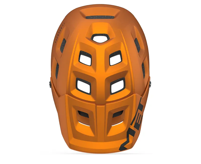 MET Terranova MIPS Helmet in Orange/Titanium-3