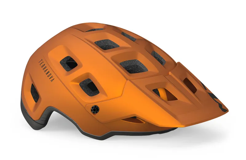 MET Terranova MIPS Helmet in Orange/Titanium