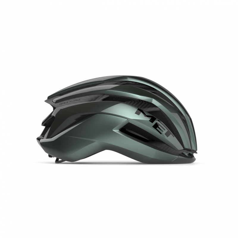 Met Trenta 3K Carbon MIPS Helmet in Hyper Teal-1