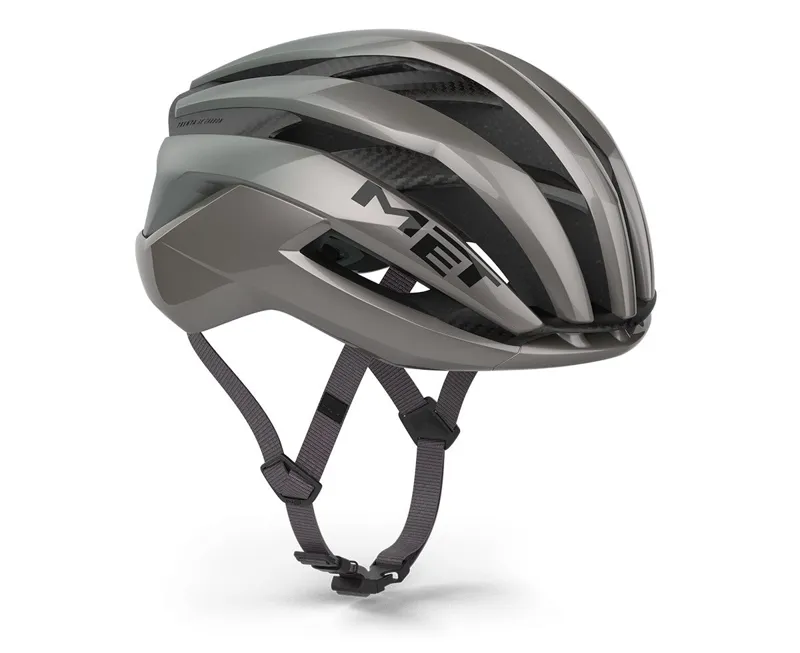 Met Trenta 3K Carbon MIPS Helmet in Opal Gray-2