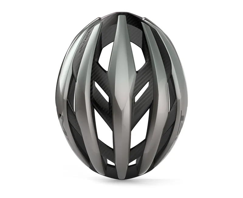 Met Trenta 3K Carbon MIPS Helmet in Opal Gray-4