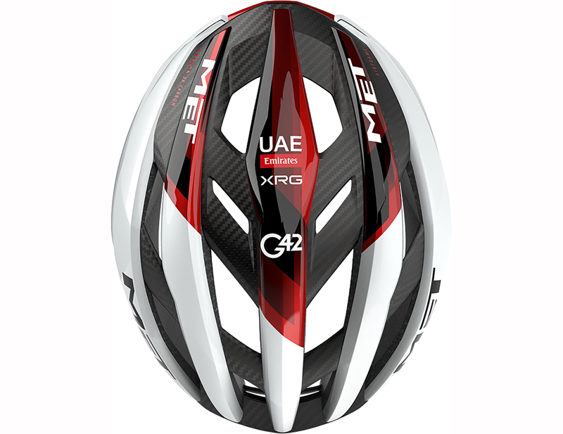 MET Trenta 3K Carbon MIPS Road Cycling Helmet in UAE Team Emirates XRG 2026 -2