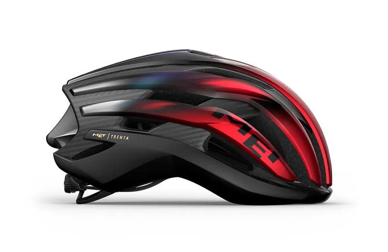 MET Trenta 3K Carbon MIPS Helmet in Red Iridescent-1
