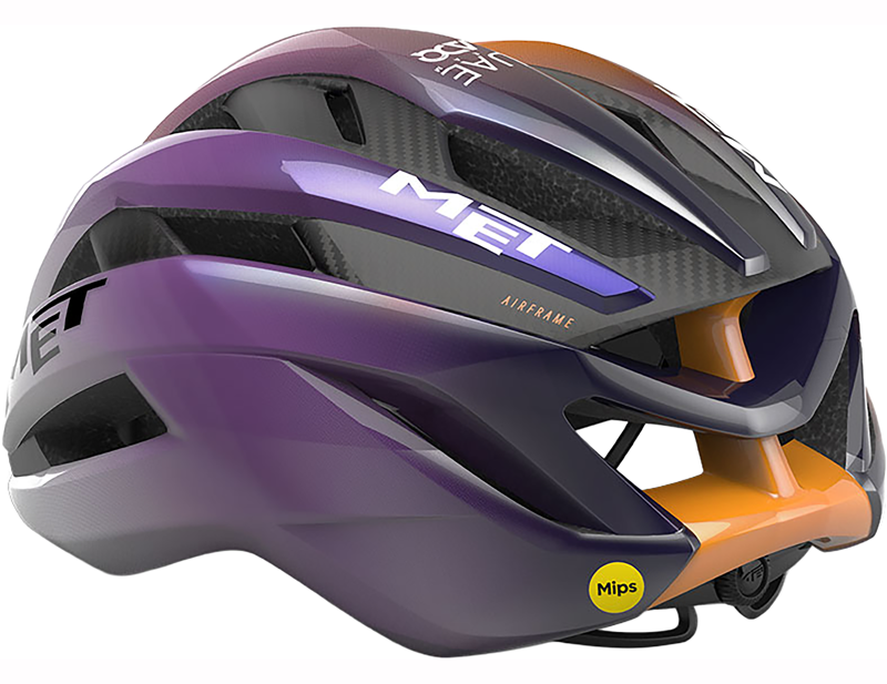 MET Trenta 3K Carbon MIPS Road Cycling Helmet in UAE Team ADQ 2026 -3