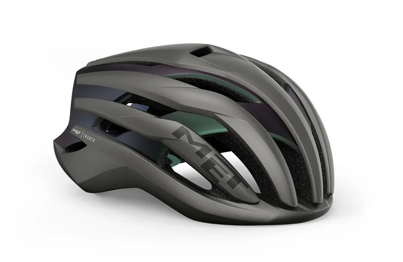 MET Trenta MIPS Helmet in Grey Iridescent