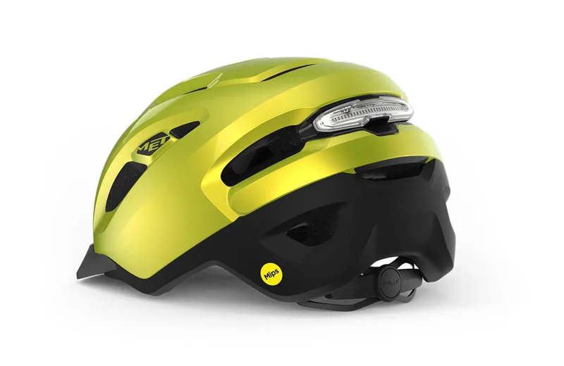 MET Urbex MIPS Helmet in Lime Yellow-2
