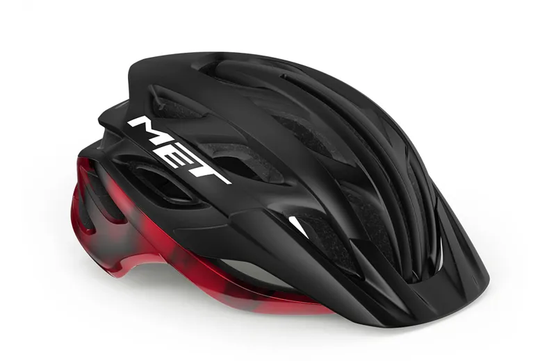 MET Veleno MIPS Helmet in Black/Red