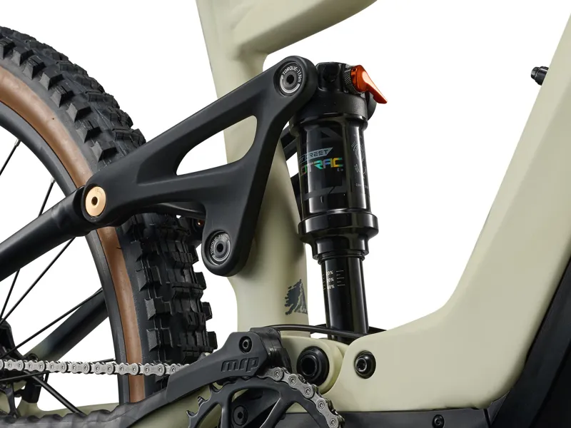 Liv Embolden E+ 1 Electric Full Suspension Mountain Bike 2026 in Pale Moss/Black-5