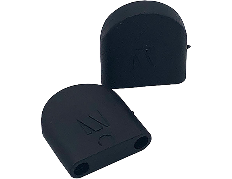 M Part Spare Commute Mudguard Parallel Stay End Cap in Black