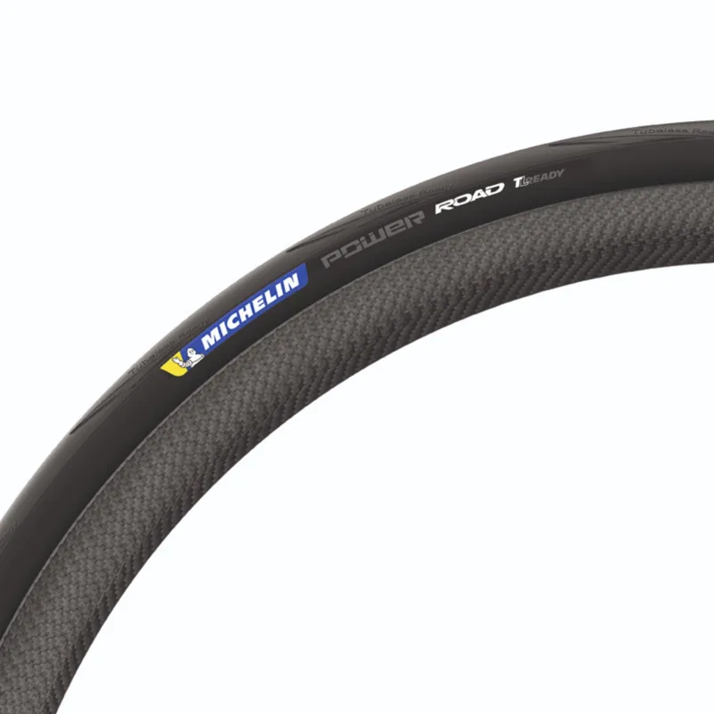 Michelin Power Tubeless Road Tyre 700c in Black-2