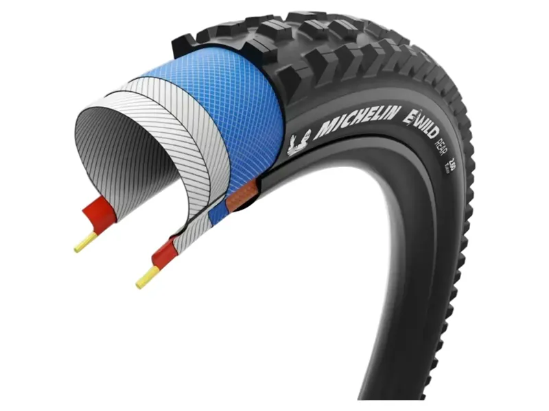 Michelin E-Wild Performance Line Rear 27.5 Tyre in Black