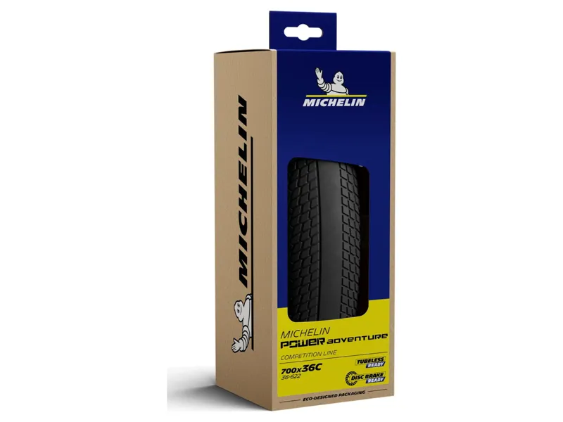 Michelin Power Adventure Gravel Tyre in Black 650B x 48 -1