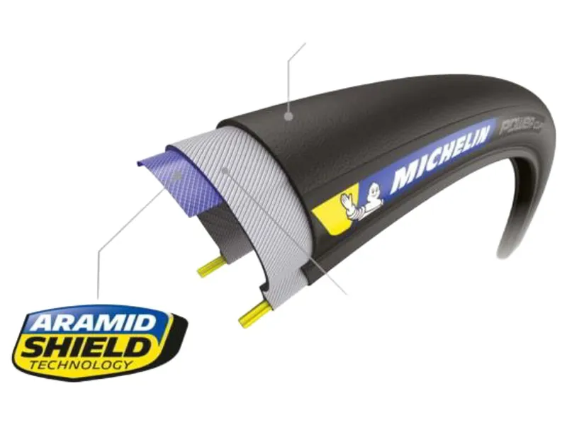 Michelin Power Cup Road Tyre 700c in Black-1