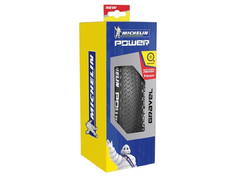 Michelin Power Gravel Tyre 700c in Classic Tan-1
