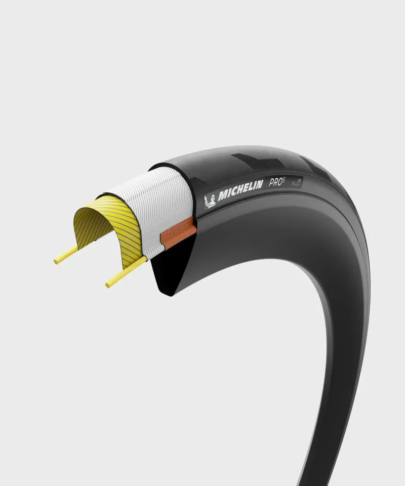 Michelin Pro 5 Tyre 700x40c Classic Ts Tlr-1