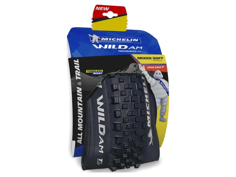 Michelin Wild AM Performance Line Tyre 27.5 x 2.35in in Black -1
