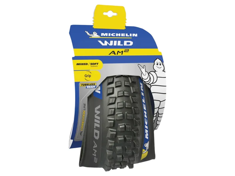 Michelin Wild AM2 Tyre 29 x 2.40in in Black -1