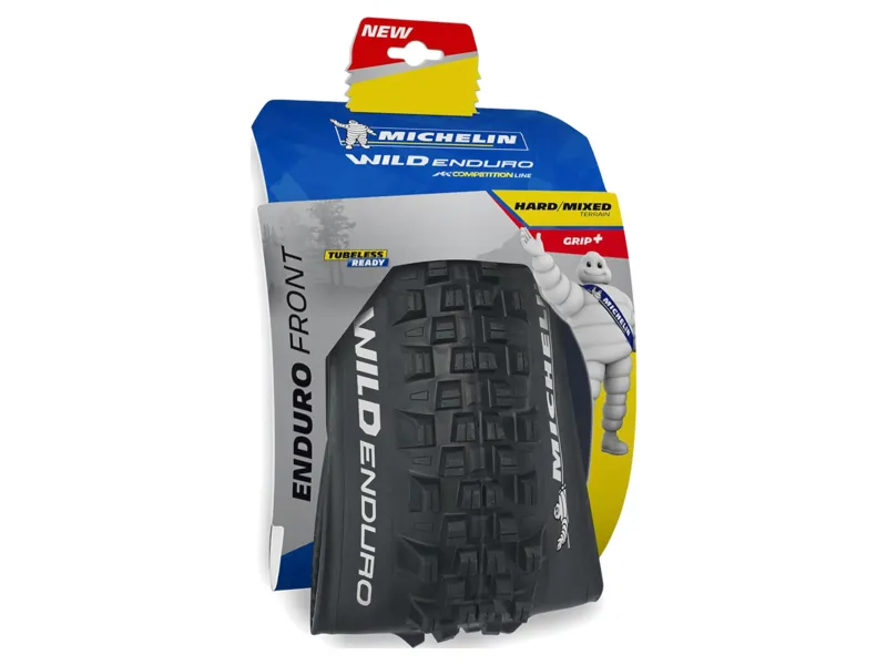 Michelin Wild Enduro Gum-X Tyre Front 27.5 x 2.60in in Black -1