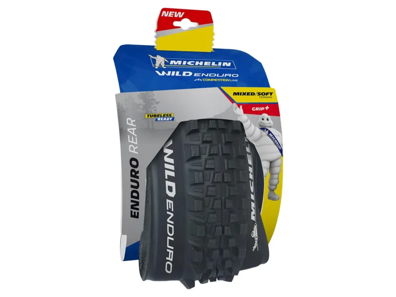 Michelin Wild Enduro Gum-X Tyre Rear 27.5 x 2.60in in Black -1