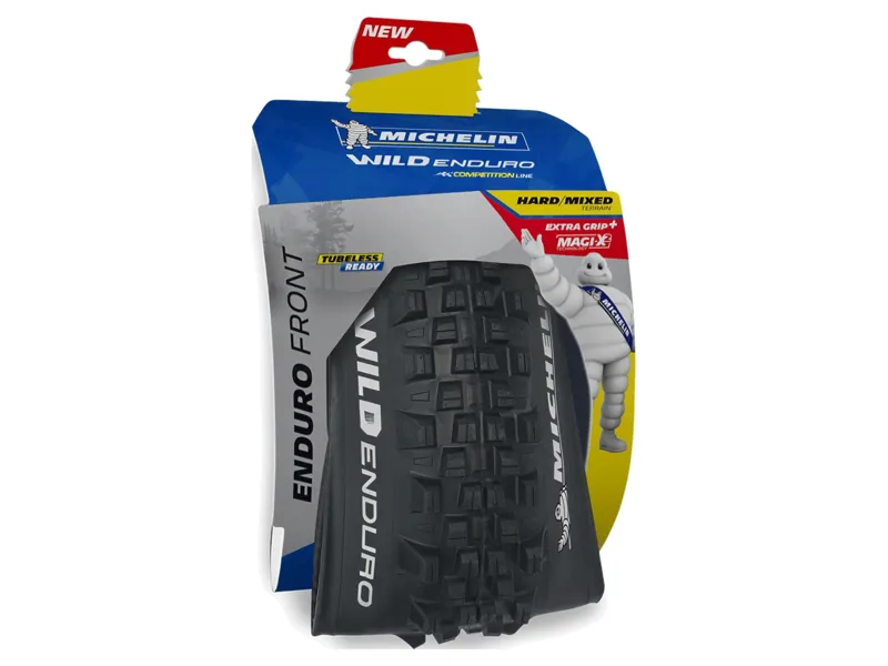 Michelin Wild Enduro Magi-X Tyre Front 27.5 x 2.4in in Black -1