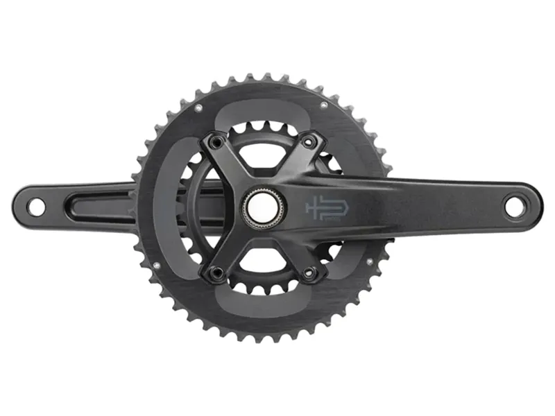 Microshift Sword 10 2x Crankset 48/31T in Black-1