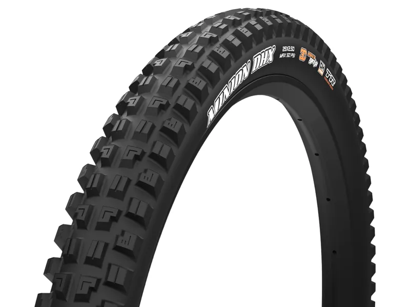 Maxxis Minion DHX Downhill 3C MaxxGrip Tubeless Folding Tyre 27.5 x 2.5 in Black