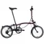 Brompton P Line Explore 12-Speed Folding Bike 2026 in Amethyst Lacquer