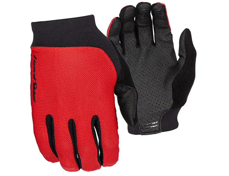 Lizard Skins Monitor Ignite Long Finger Gloves in Crimson Red-1
