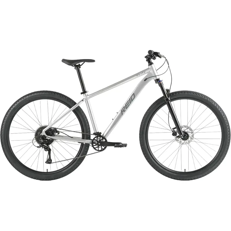 Balfes Bikes Reid MTB Elite 29in Hardtail Mountain Bike 2027 in Silver | Free postage over £30, £10 off first order, price match & 0% finance.