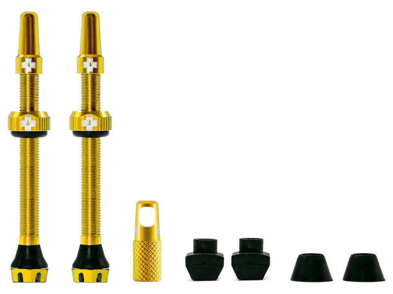 Muc-Off Tubeless Valves in Gold-1
