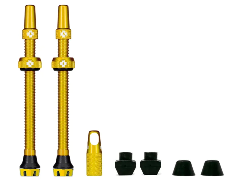 Muc-Off Tubeless Valves in Gold-2