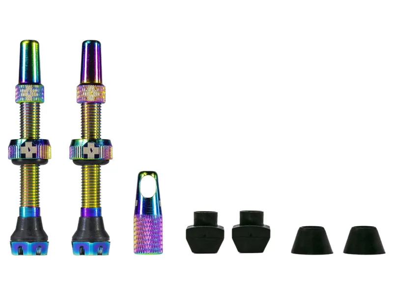 Muc-Off Tubeless Valves in Iridescent