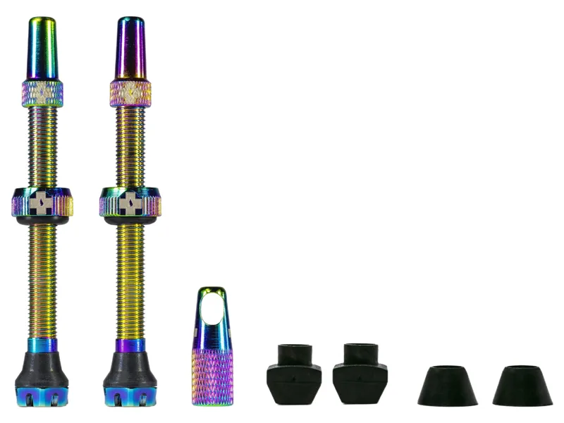 Muc-Off Tubeless Valves in Iridescent-1