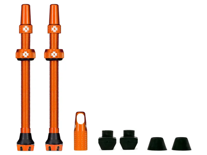 Muc-Off Tubeless Valves in Orange-2