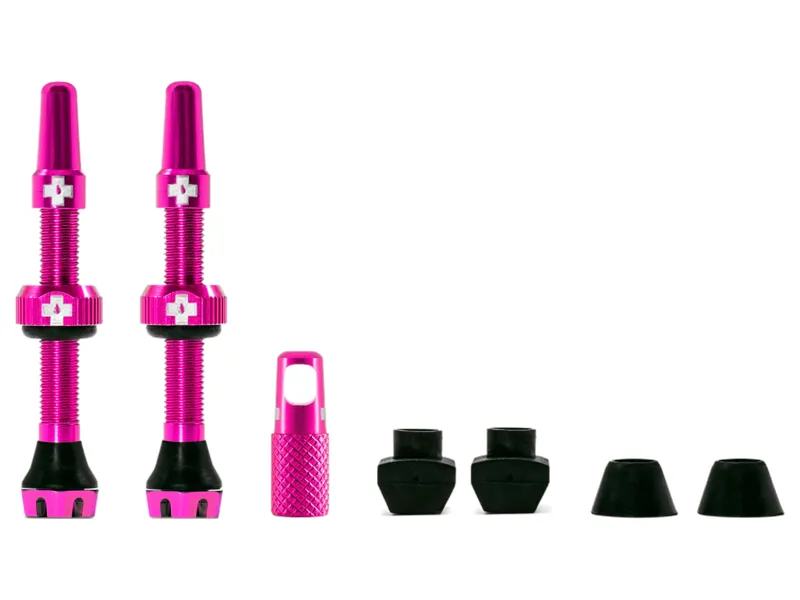 Muc-Off Tubeless Valves in Pink