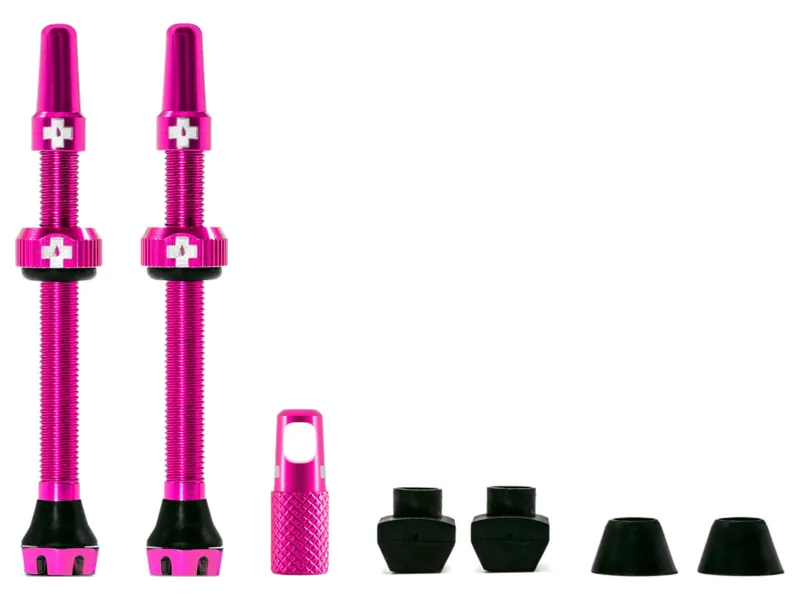 Muc-Off Tubeless Valves in Pink-1
