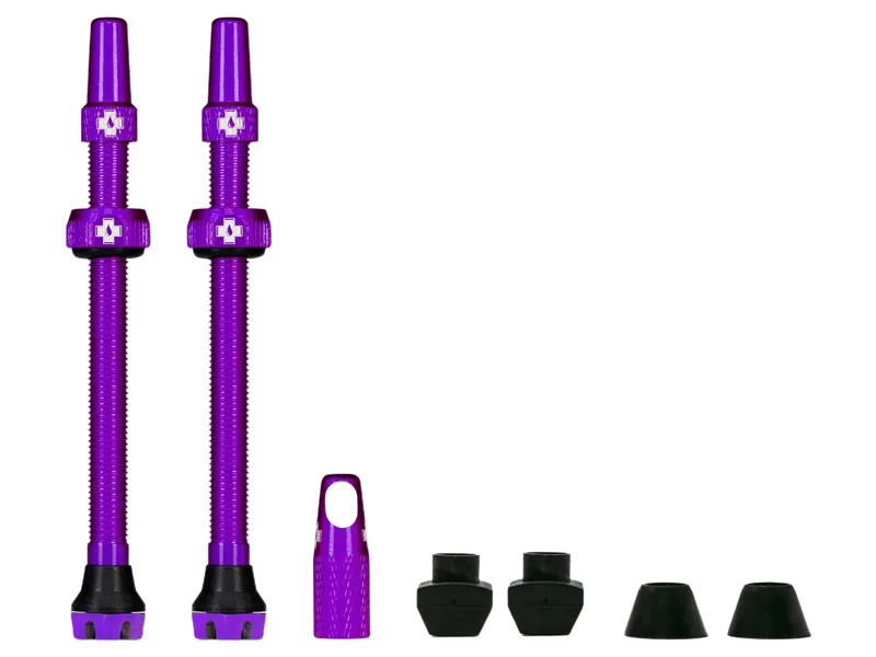 Muc-Off Tubeless Valves in Purple-2