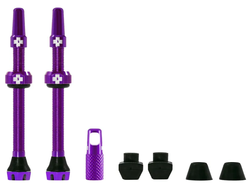 Muc-Off Tubeless Valves in Purple-1