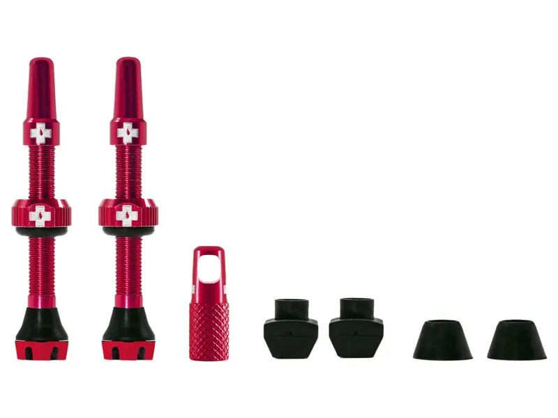 Muc-Off Tubeless Valves in Red