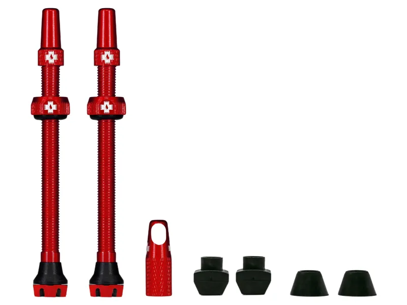Muc-Off Tubeless Valves in Red-2