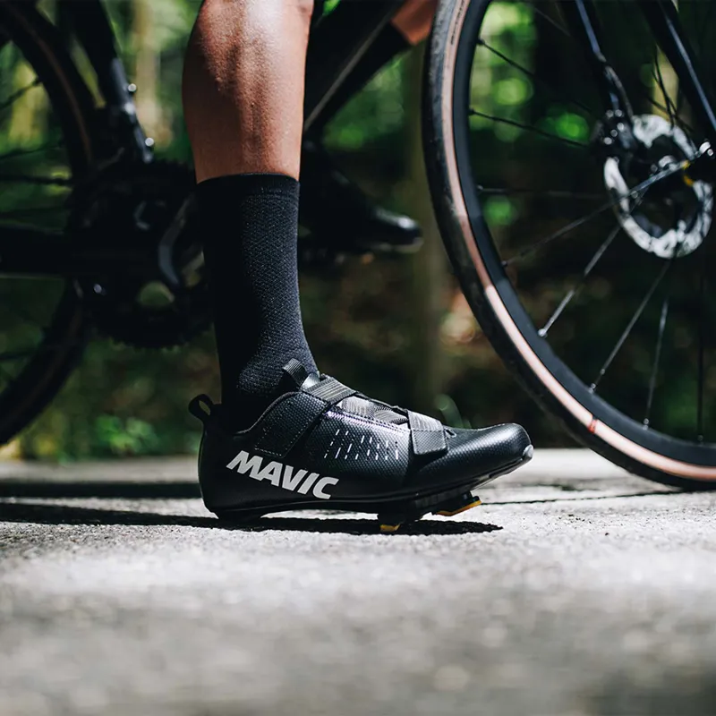Mavic Aksium Strap Shoes in Black-3