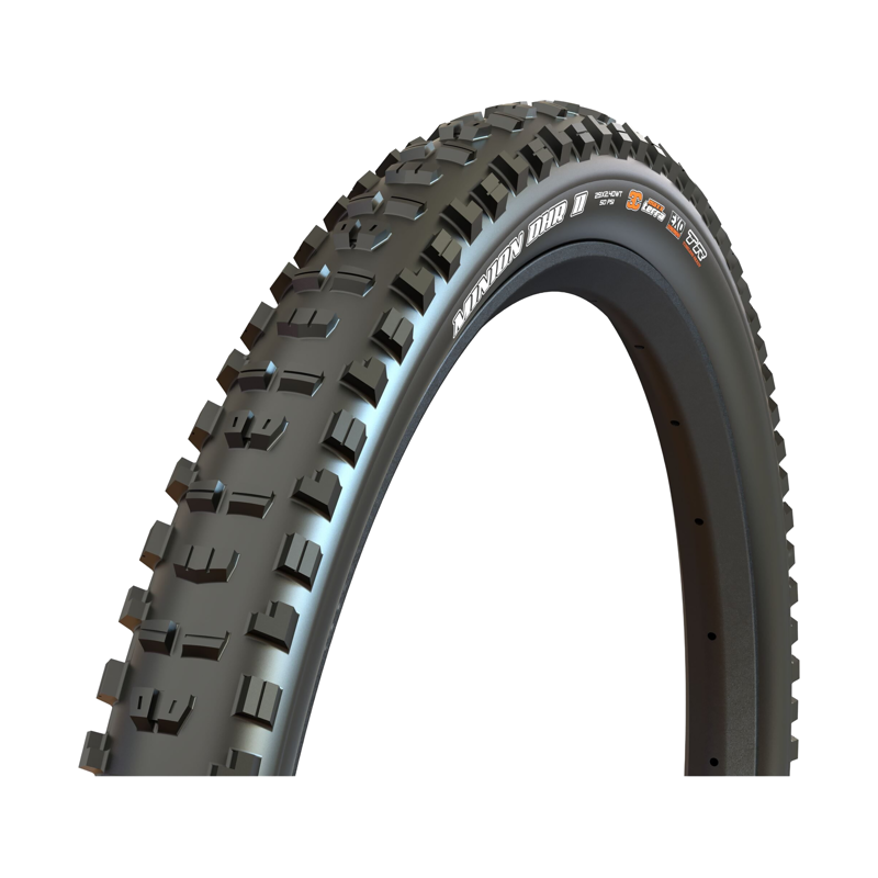 Balfes Bikes Maxxis Minion DHR II 26 x 2.30 inch 60 TPI Folding Dual Compound EXO Tubeless Tyre in Black | Free postage over £30, £10 off first order, price match & 0% finance.