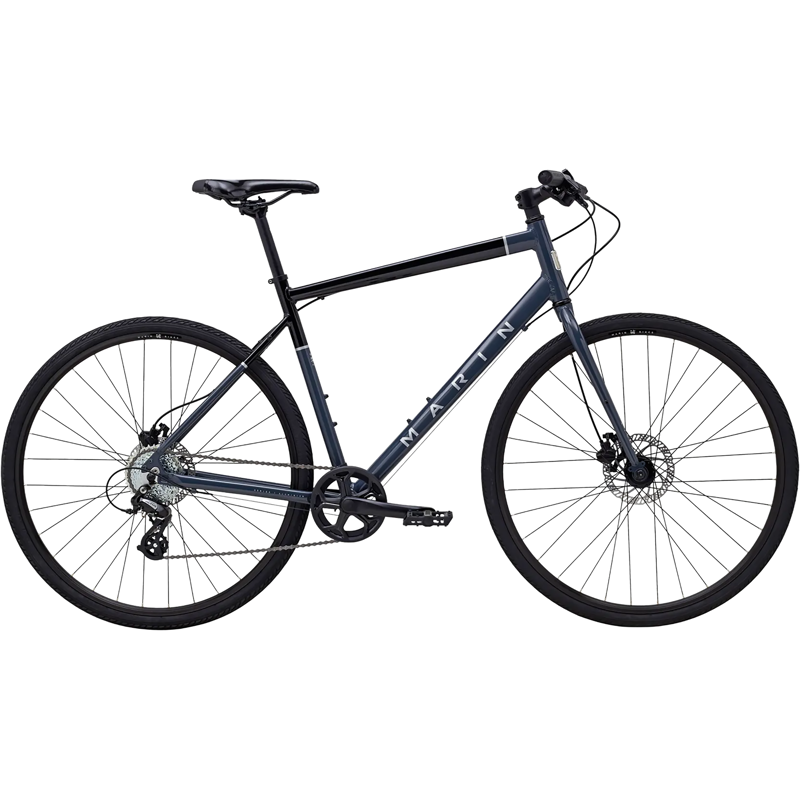 Balfes Bikes Marin Presidio 1 Hybrid Bike 2025 in Blue | Free postage over £30, £10 off first order, price match & 0% finance.