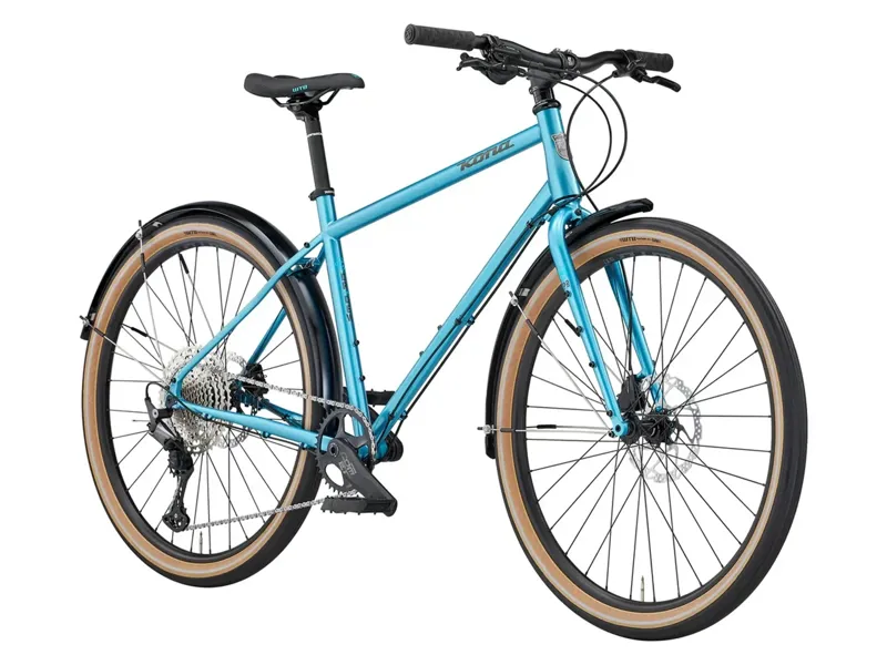 ONE OFF Kona Dr Dew Urban Commuter Hybrid Bike Large 2025 in Metallic Blue-1