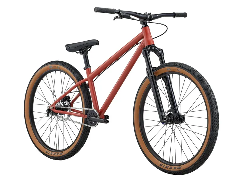 Kona Shonky Hardtail Mountain Bike 2025 in Red-1