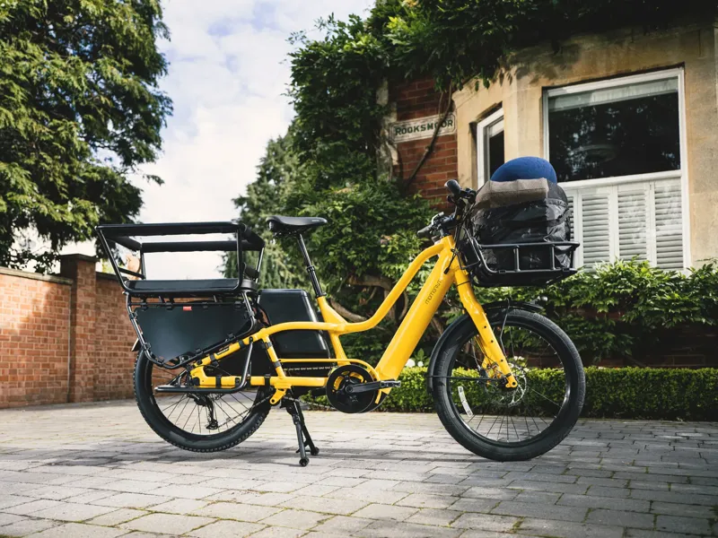 Momentum PakYak E+ Electric Cargo Bike 2025 in Bumblebee-4