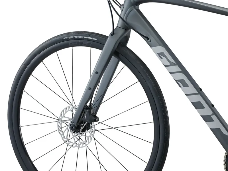 EX DEMO Giant FastRoad 2 Hybrid Bike Medium 2025 in Charcoal-4