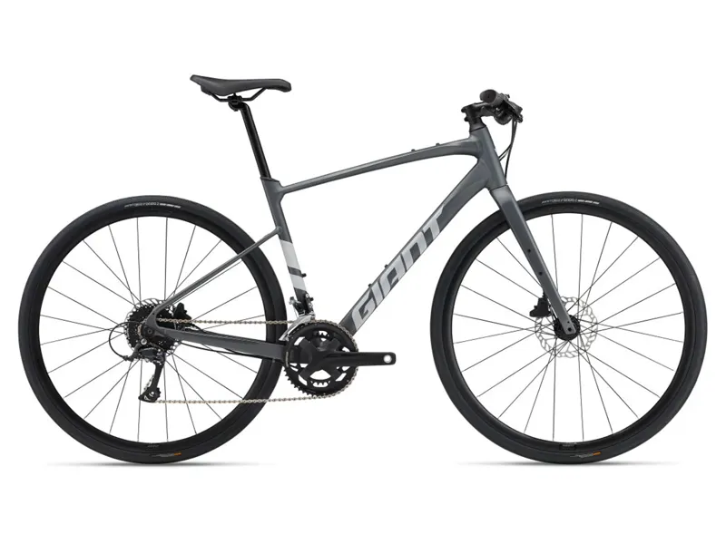 ONE OFF Giant FastRoad 2 Hybrid Bike Small 2024 in Charcoal