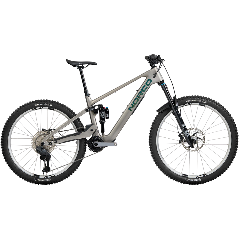 Balfes Bikes Norco Sight VLT TQ C2 29/27.5 Electric Full Suspension Mountain Bike 2027 in Bike Silver | Free postage over £30, £10 off first order, price match & 0% finance.