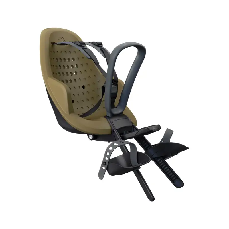 Balfes Bikes Thule Yepp 2 Mini Front Mount Child Bike Seat in Nutria Green | Free postage over £30, £10 off first order, price match & 0% finance.